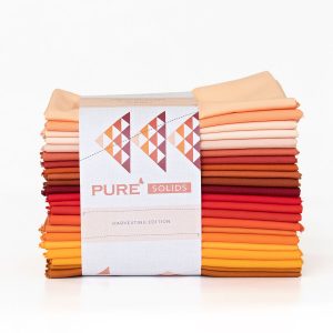 Art Gallery Fabrics Harvesting 22Pc Pure Solids Cotton Fabric Quarter Bundle - 1