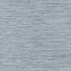 RoomMates Faux Grasscloth Peelable Wallpaper Blue