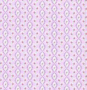 Fabric Traditions Pink Lace Floral Premium Cotton Fabric