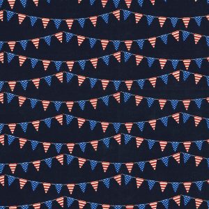 Fabric Traditions Patriotic Flags On Lines Patriotic Cotton Fabric