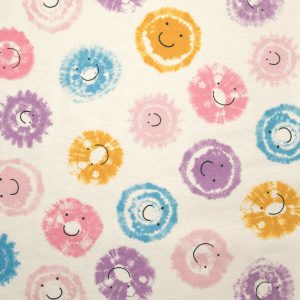 POP! Super Snuggle Smile Face Blob Flannel Fabric