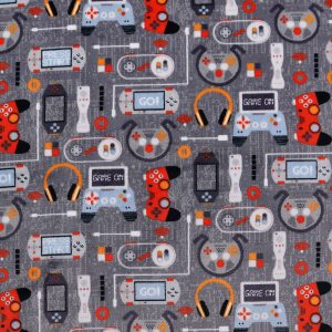 Game On Sew Lush Fleece Fabric
