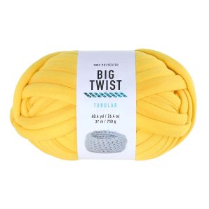 Tubular 40.5yds Jumbo Polyester Yarn Specialty by Big Twist