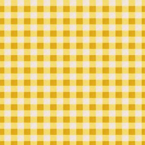 Gingham Yellow Super Snuggle Cotton Fabric