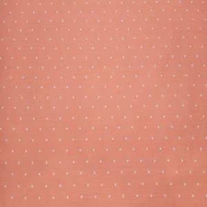 Pearl Dots on Peach Quilt Cotton Fabric by Quilter s Showcase