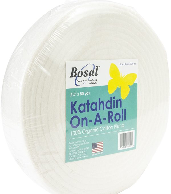 Bosal Katahdin On A Roll 100% Organic Cotton Batting 2.25 x50yd - Image 3