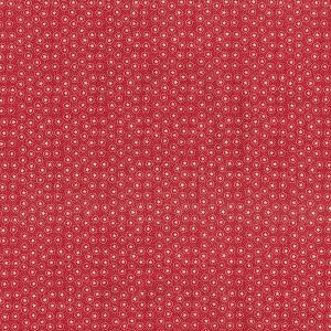 Fabric Traditions Star Circles Red Patriotic Cotton Fabric