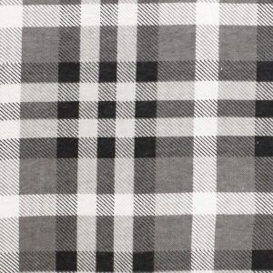 Gray Plaid Super Snuggle Flannel Fabric - 1
