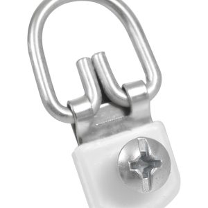 Ook 3pc ReadyScrew Small Brass D Ring Hangers