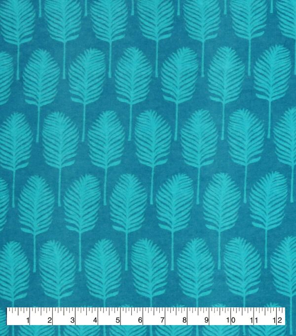 Leaves Super Snuggle Flannel Fabric - Image 2