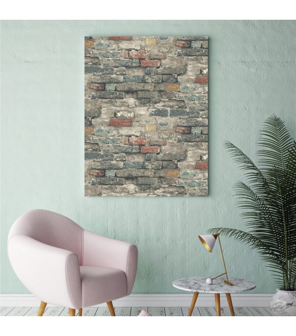 RoomMates Wallpaper Brick Alley - Image 4