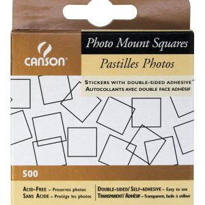 Canson 500pk Self Adhesive Photo Mount Squares