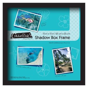 Collector s Museum 10 x 10 Black Shadow Bo x Frame