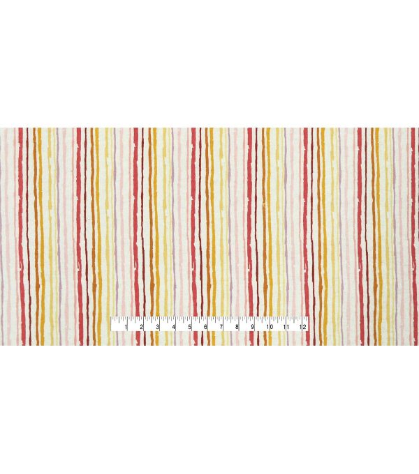 Pastel Stripe Super Snuggle Flannel Fabric - Image 4