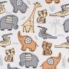 Jungle Animals Blizzard Fleece Fabric