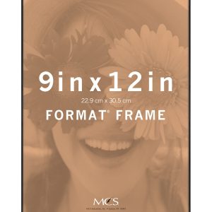 MCS 9 x 12 Front Loading Black Wall Frame