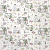 Greenhouse Sketch Super Snuggle Flannel Fabric