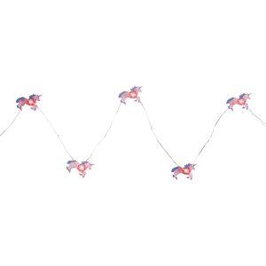 Northlight 10-Count LED Pink Unicorn Fairy Lights   Warm White