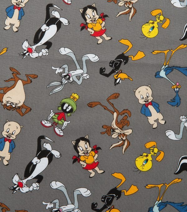 Looney Tunes Cotton Fabric Tossed Characters - Image 2