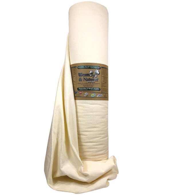 The Warm Company Warm   Natural Cotton Batting 45 X 40 Yd Bolt