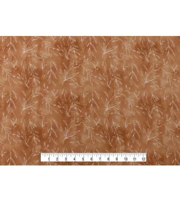 Leaves Super Snuggle Flannel Fabric - Image 4