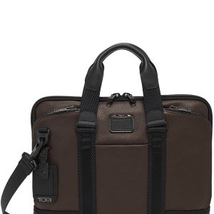 Alpha Bravo Academy Leather Briefcase