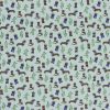 Novelty Cotton Fabric Western Wiener Dog