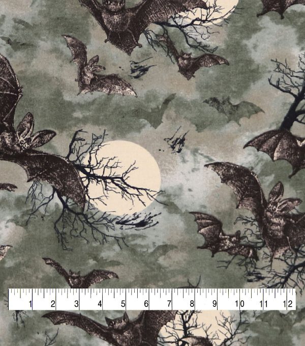 Bats Super Snuggle Flannel Fabric - Image 3