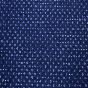 Mini Daisies on Navy Quilt Cotton Fabric by Quilter s Showcase