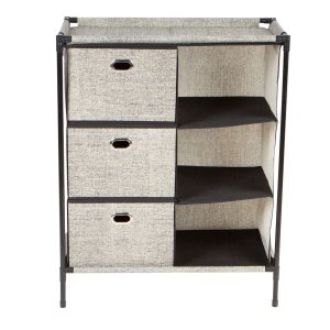Simplify 24 Black 6 Grid Storage Organizer