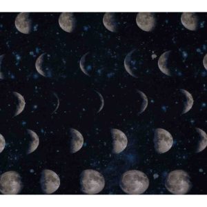 Moon Phases Super Snuggle Flannel Fabric