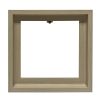 10 x 10 Natural Canvas Float Frame by Place   Time