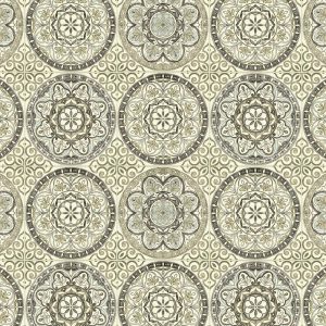 Surface Style 20.5  x 18  Silver Color Wheel Peel   Stick Wallpaper