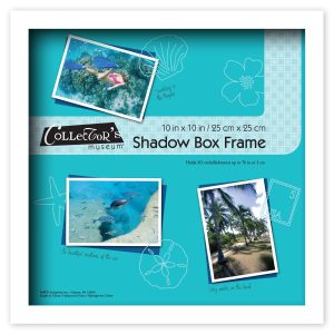 Collector s Museum 10 x 10 White Shadow Bo x Frame