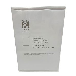 5 x 7 Acrylic Tabletop Picture Frame by Place   Time