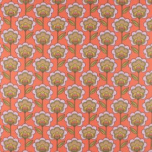 Retro Floral Blizzard Fleece Fabric