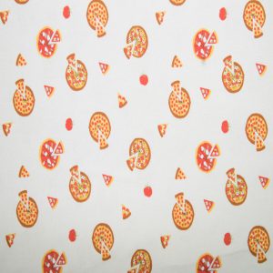 Super Snuggle Pizza Slices Flannel Fabric
