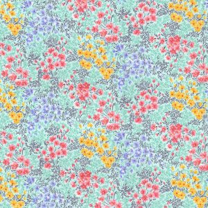 Fabric Traditions Pastel Floral Cotton Fabric by Keepsake Calico