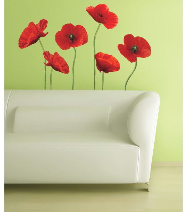 RoomMates Wall Decals Poppies at Play - Image 3