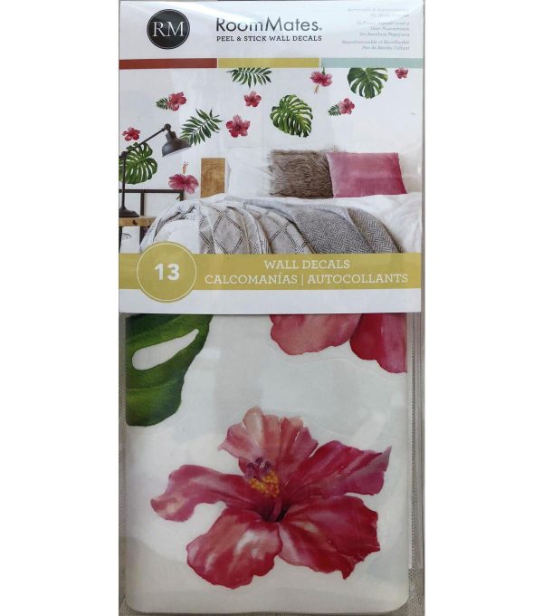 RoomMates Wall Decals Tropical Hibiscus Flower - Image 5