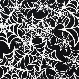 POP! Halloween Web Super Snuggle Flannel Fabric