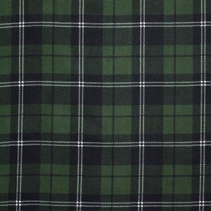 Green   Black Plaid Super Snuggle Christmas Flannel Fabric - 1