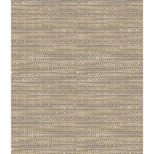 RoomMates 18 x 18  Beige Tabby Peel   Stick Wallpaper