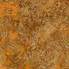 Brown Fawn Batik Cotton Fabric