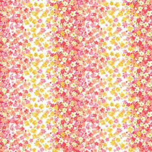 Fabric Traditions Floral on Stripes Cotton Fabric by Keepsake Calico