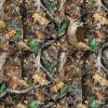 Realtree Fleece Fabric Camo Deer