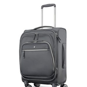 Mobile Solution Carry-On Expandable Spinner Suitcase