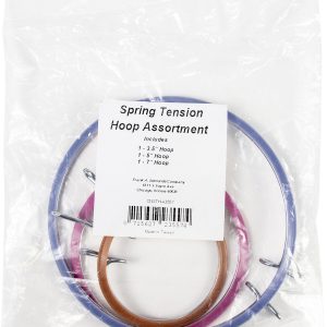 Frank A. Edmunds Spring Tension Hoop Set 3 Pkg 3.5 , 5    7 - 1