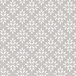 RoomMates 18 x 18  Gray Rose Lindo Agave Peel   Stick Wallpaper