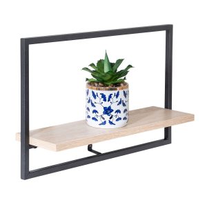 Honey Can Do 17.7 Horizontal Floating Wall Shelf